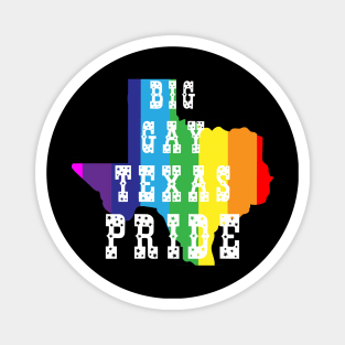 The Big Gay-Pride Texas Magnet